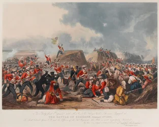 The Battle of Sobraon 10 February 1846