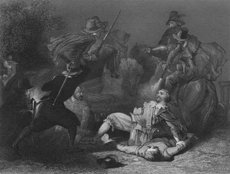 Rebels Attacking Lord Kilwarden in Dublin, 23 July 1803