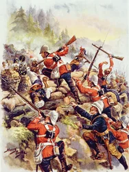 Storming the Heights, illustration from 