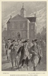 Delegates Leaving Carpenter