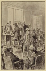 Signing of the Declaration of Independence, 4 July 1776