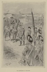 The Surrender at Yorktown