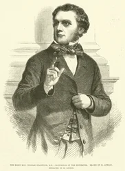 The Right Honourable William Gladstone, MP, Chancellor of the Exchequer