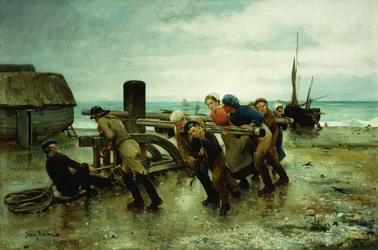Hauling a Ship
