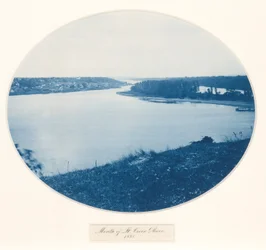 Mouth of the St. Croix River, from the series Upper Mississippi River, Views, Volume I