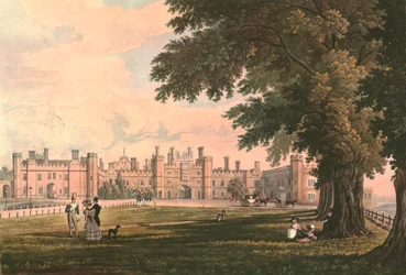 Hampton Court Palace, c. 1827