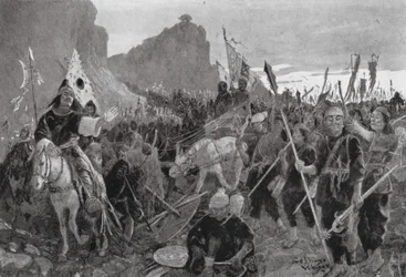 Soldiers with 