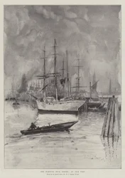 The Hamburg Dock Strike, an Idle Port