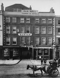 The Old Bell Inn, High Holborn, c.1884