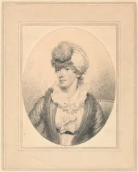 Portrait of a Young Lady in a Turban