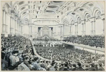 Free Trade Hall, Interior, Oratorio Night