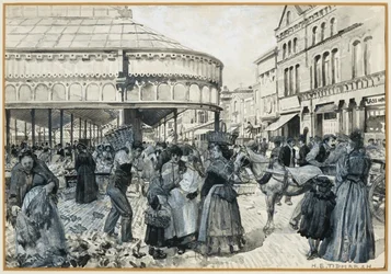 Smithfield Market from Oak Street