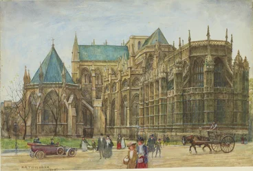 View of the Chapel of Henry VII at Westminster Abbey