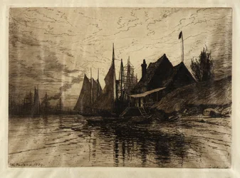 Evening, New York Harbor