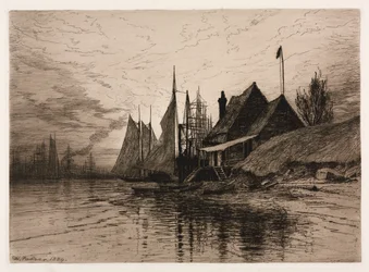 Evening, New York Harbor