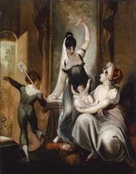 A Mother with her Family in the Countryside