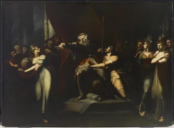 Lear Banishing Cordelia