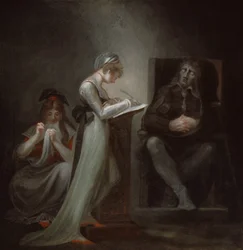 Milton Dictating to His Daughter