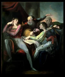 The Dispute between Hotspur, Worcester, Mortimer and Glendower