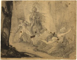 Theodore Meets in the Wood the Specter of His Ancestor Guido Cavalcanti, Chasing with Mastiffs His Former Disdainful Mistress