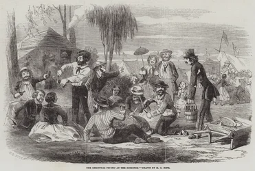 The Christmas Pic-Nic at the Diggings
