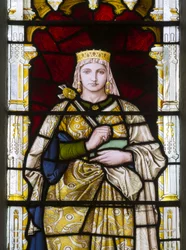 Cambridge, Trinity College, Heaton Butler & Bayne, Henry Holiday, Bertha, CA