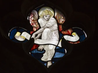 Quatrefoil Tracery, Angel