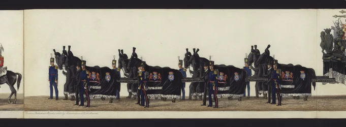 Part of the Panoramic View of the Entire Funeral Procession of Arthur, Duke of Wellington