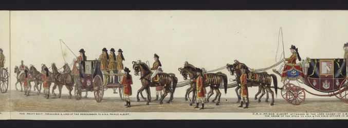 Part of the Panoramic View of the Entire Funeral Procession of Arthur, Duke of Wellington