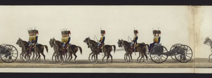 Part of the Panoramic View of the Entire Funeral Procession of Arthur, Duke of Wellington