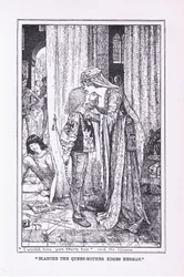 Blanche the Queen Mother Kisses Herman