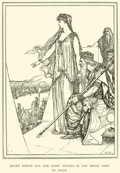 Helen Points Out the Chief Heroes in the Greek Host to Priam