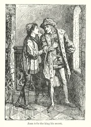 Joan tells the King his secret