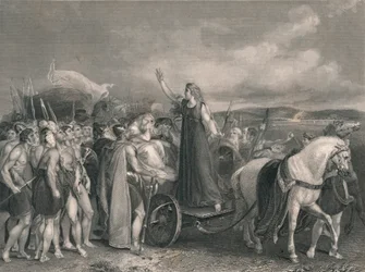 Boadicea, Queen of the Iceni, mid 19th century