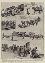 A Yeomanry Field Hospital in Action, Scenes at Roodeval