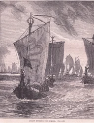 Anlaf Entering the Humber AD 937