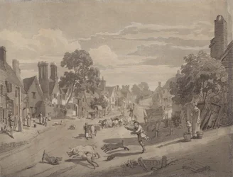 High Street at Bushey, Hertfordshire