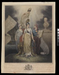 Plate to Commemorate the Abolition of the Slave Trade, 4 June 1808
