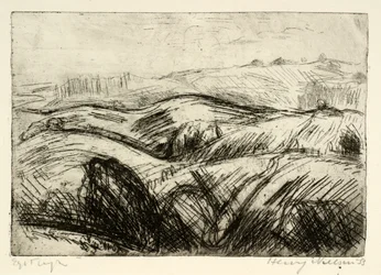 Steeply Hilly Landscape