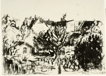 View Over Gardens and Houses