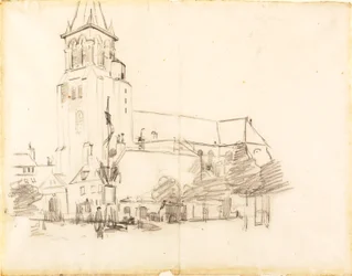 Church, St.-Germain-des-Prés, France