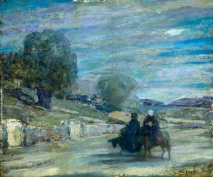 Flight into Egypt, 1921