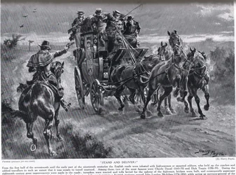 Stand and Deliver, illustration from 