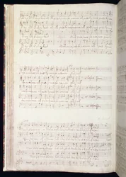 Man that is Born of Woman, Page from a Volume of English Anthems Composed and Written by Henry Purcell