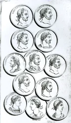 Portraits of Roman Emperors, from 