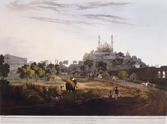 A View at Lucknow, 1824