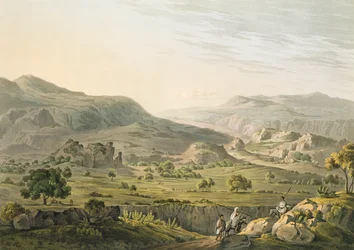 The Pass of Atbara in Abyssinia, engraved by Daniel Havell (1785-1826), 1809