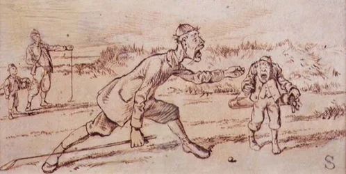 Shouting at the Caddie
