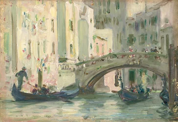 A Canal in Venice, 1899