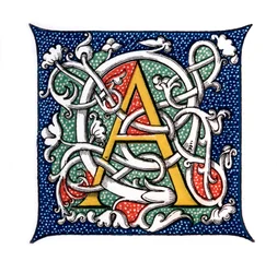 Initial Letter A, 1843